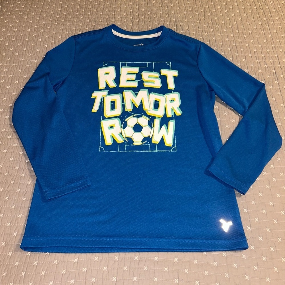 (Bundle 3 for $15) Old Navy Active Dry-Fit Long Sleeve L (10/12) Kids Set of 2 - Picture 2 of 8